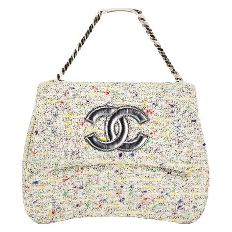 vintage chanel purse with inbosed logo